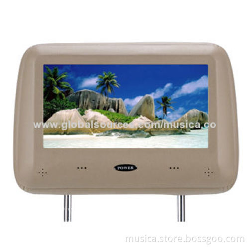 9" touchscreen high definition car headrest monitor